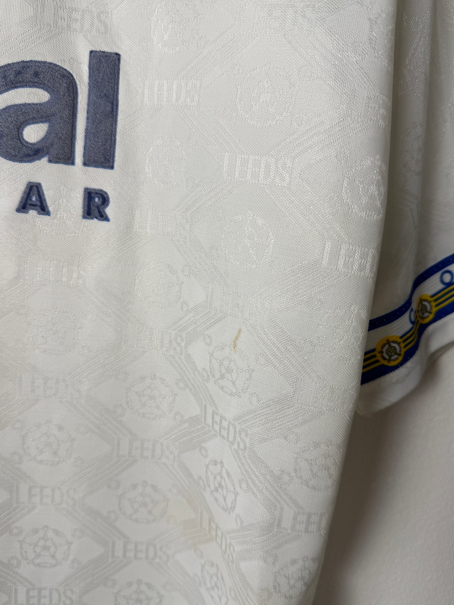 Leeds United 1992-93 home football shirt (L)