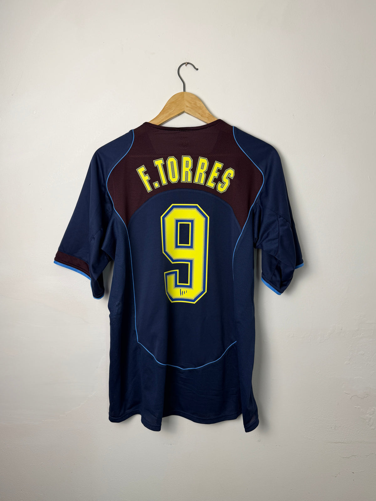 Fernando Torres Atletico Madrid 2004-05 'Spider-Man 2' away football shirt (M)