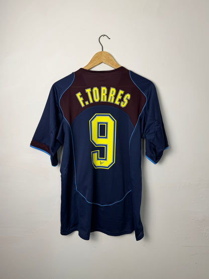 Fernando Torres Atletico Madrid 2004-05 'Spider-Man 2' away football shirt (M)