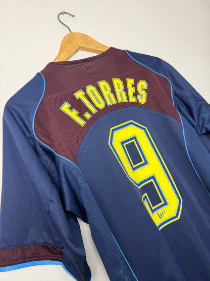 Fernando Torres Atletico Madrid 2004-05 'Spider-Man 2' away football shirt (M)