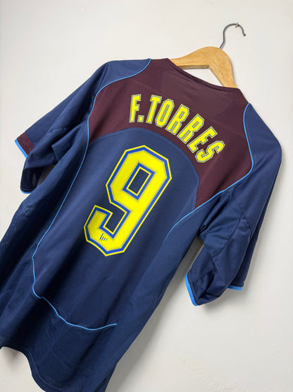 Fernando Torres Atletico Madrid 2004-05 'Spider-Man 2' away football shirt (M)