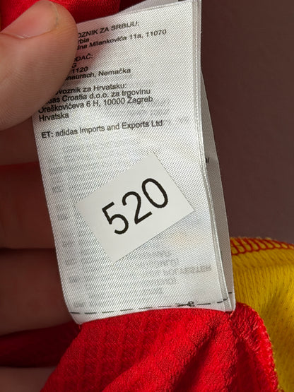 Lamine Yamal 2024 Euros Spain home football shirt (L)