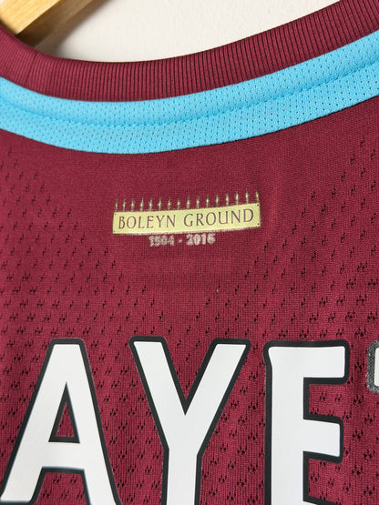 Dimitri Payet West Ham United 2015-16 home football shirt (XL)