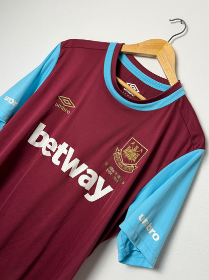 Dimitri Payet West Ham United 2015-16 home football shirt (XL)