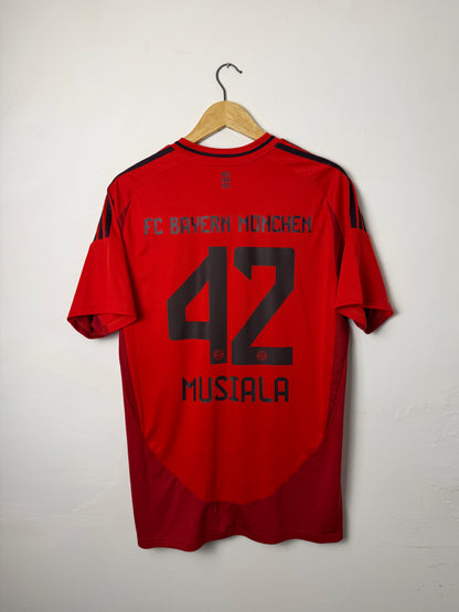 Jamal Musiala FC Bayern Munich 2024-25 home football shirt (L)
