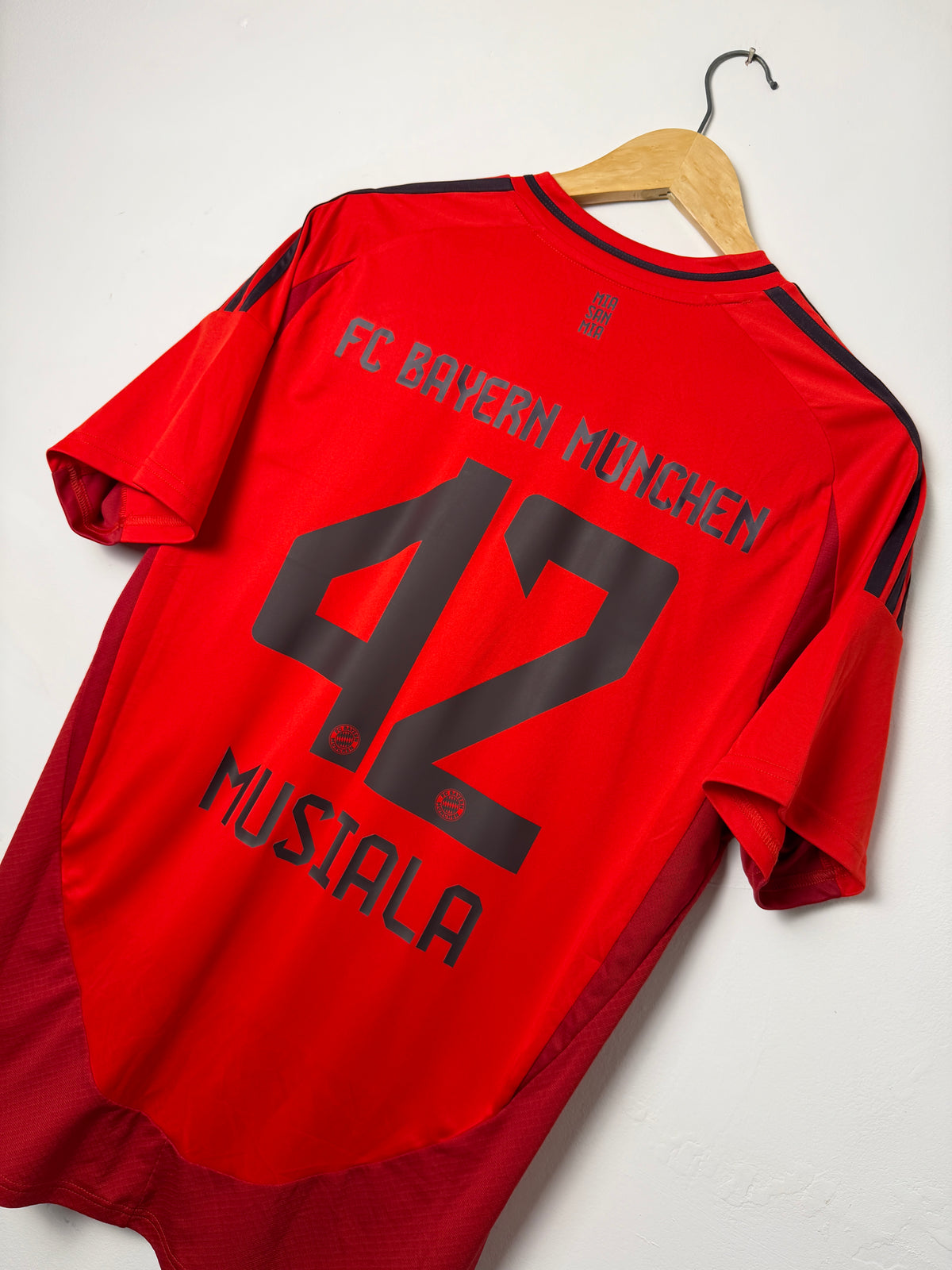 Jamal Musiala FC Bayern Munich 2024-25 home football shirt (L)