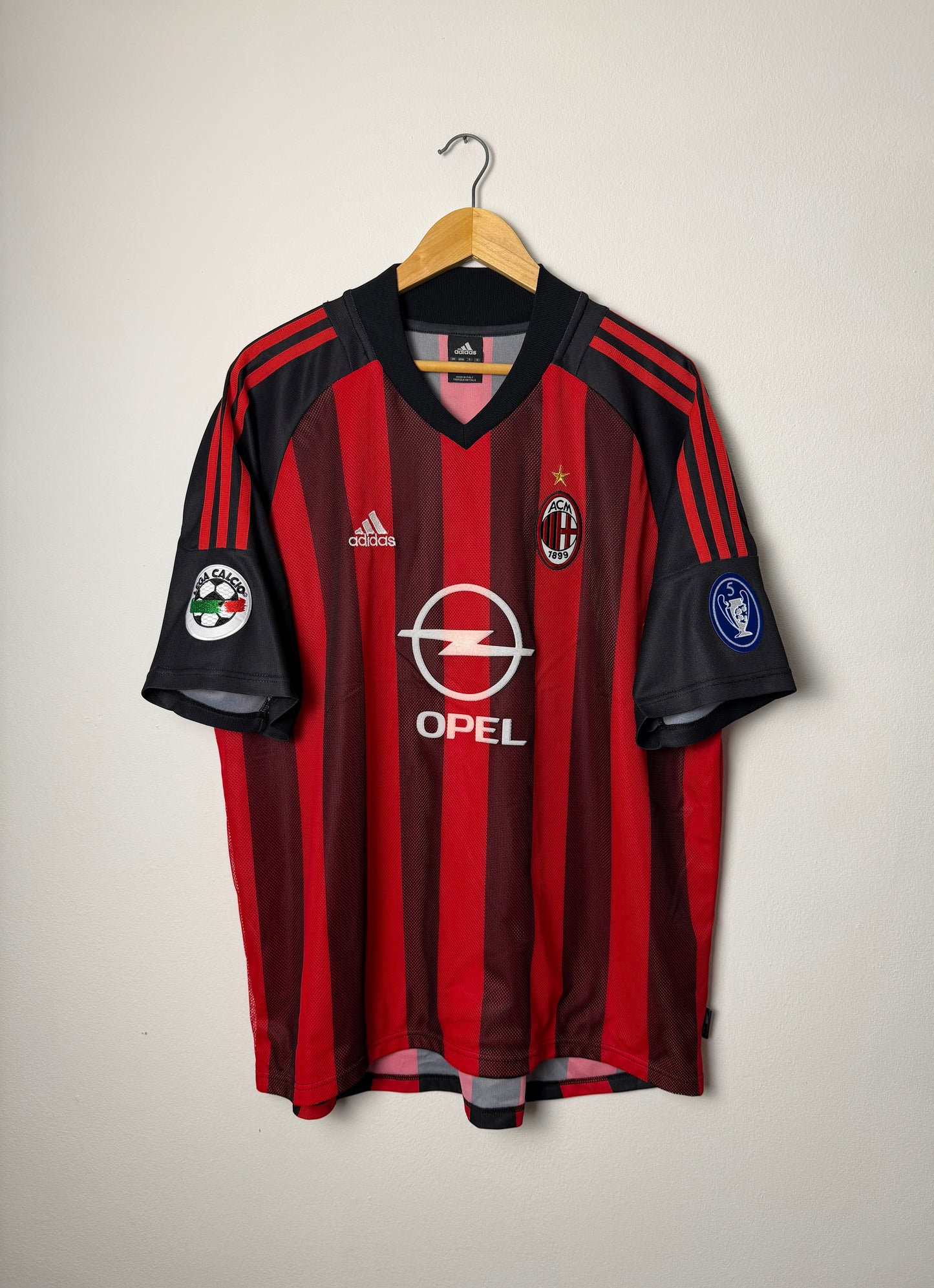 Paolo Maldini AC Milan 2002-03 home football shirt (XL)