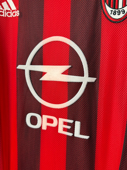 Paolo Maldini AC Milan 2002-03 home football shirt (XL)