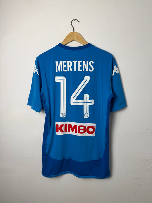 Dries Mertens SSC Napoli 2017-18 home football shirt (XL)