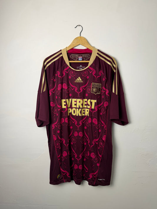 Olympique Lyonnais 2010-11 away football shirt (XXL)