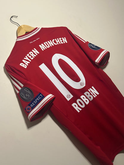 Arjen Robben Bayern Munich 2013-14 home football shirt (M)