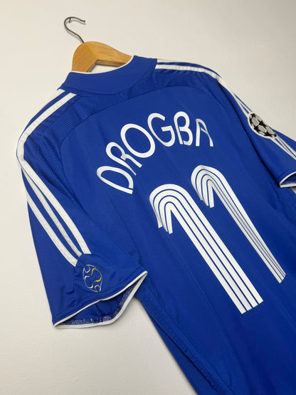 Didier Drogba Chelsea FC 2006-08 home football shirt (M)