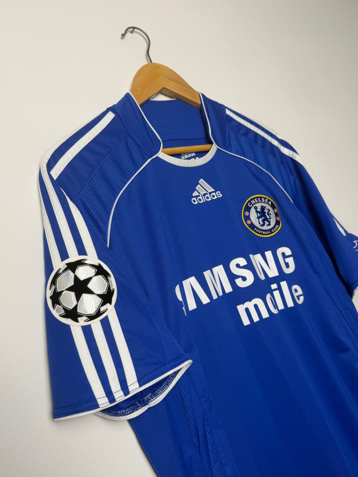 Didier Drogba Chelsea FC 2006-08 home football shirt (M)