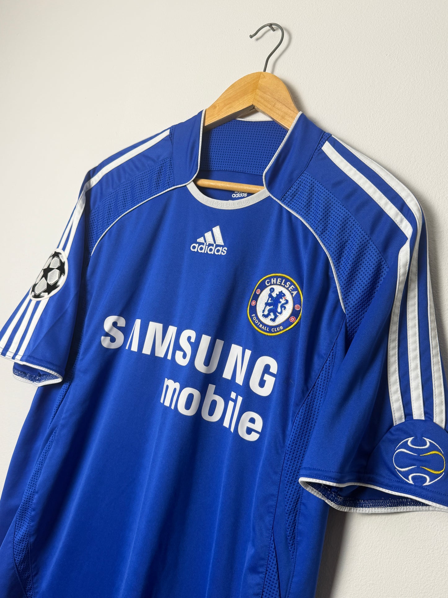 Didier Drogba Chelsea FC 2006-08 home football shirt (M)