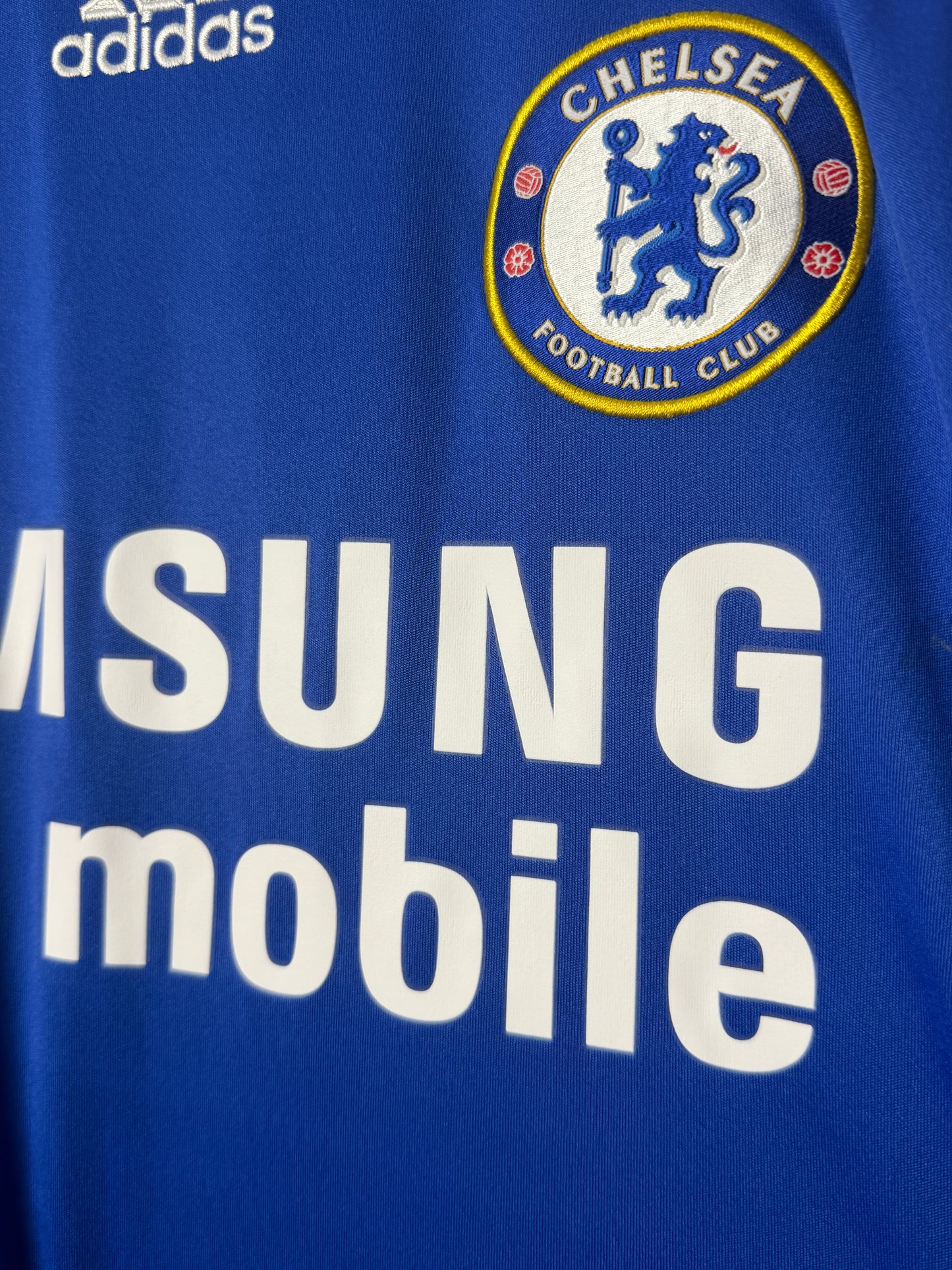 Didier Drogba Chelsea FC 2006-08 home football shirt (M)