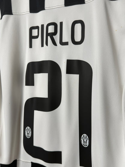 Andrea Pirlo Juventus FC 2014-15 home football shirt (M)