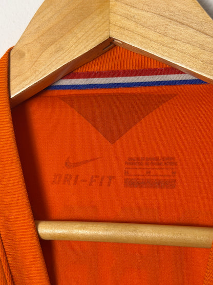 Arjen Robben Netherlands 2014 World Cup home football shirt (M)