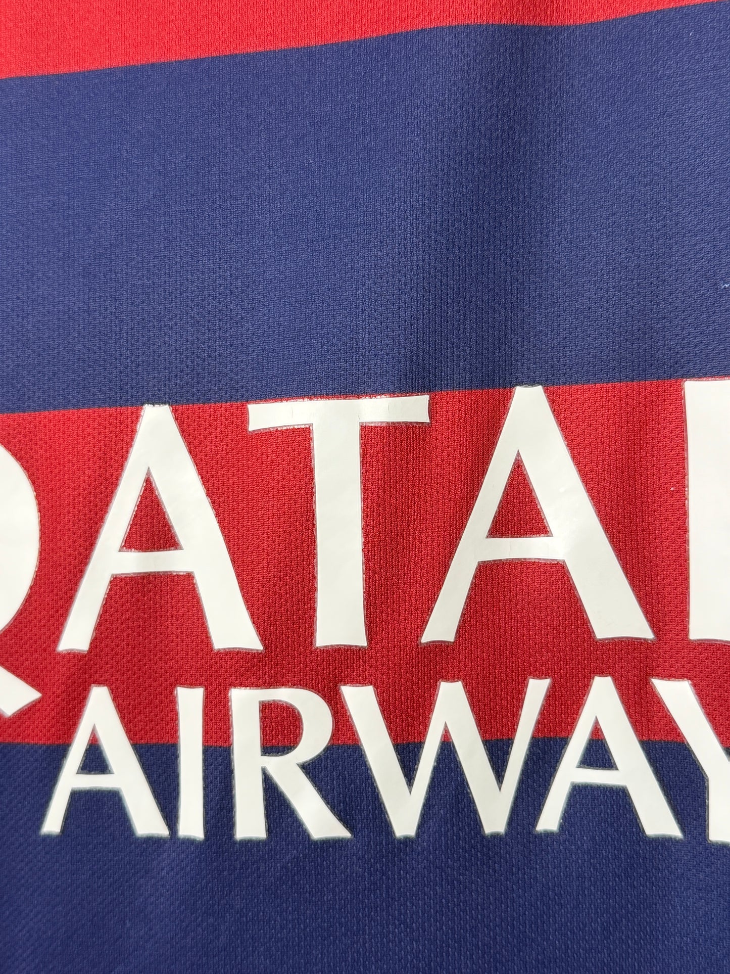 Neymar JR FC Barcelona 2015-16 home football shirt (M)