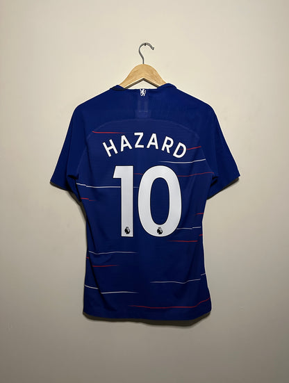 Eden Hazard Chelsea FC 2018-19 Vaporknit home football shirt (M)
