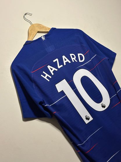 Eden Hazard Chelsea FC 2018-19 Vaporknit home football shirt (M)