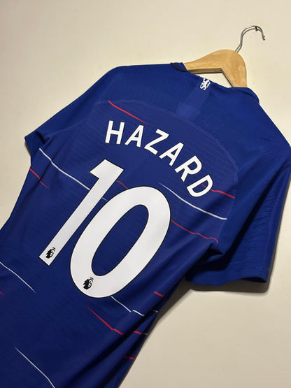 Eden Hazard Chelsea FC 2018-19 Vaporknit home football shirt (M)