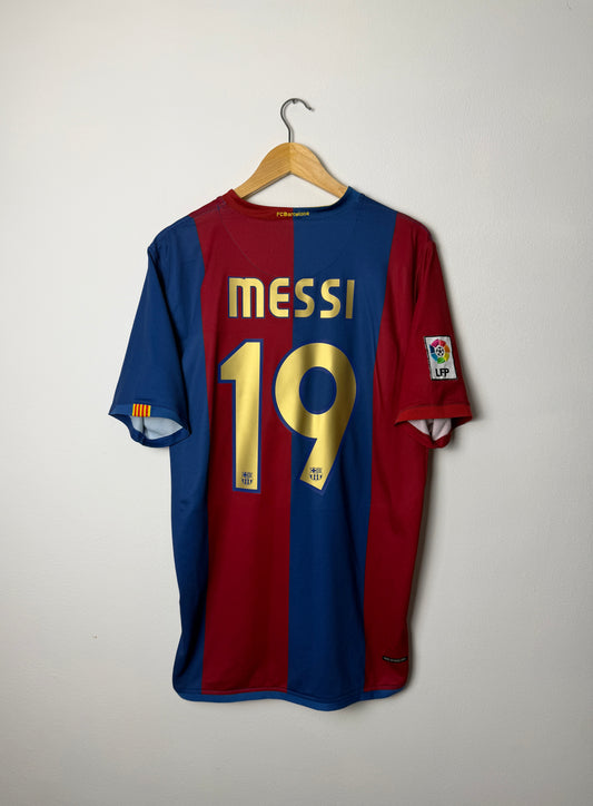 Lionel Messi FC Barcelona 2006-07 home football shirt (L)