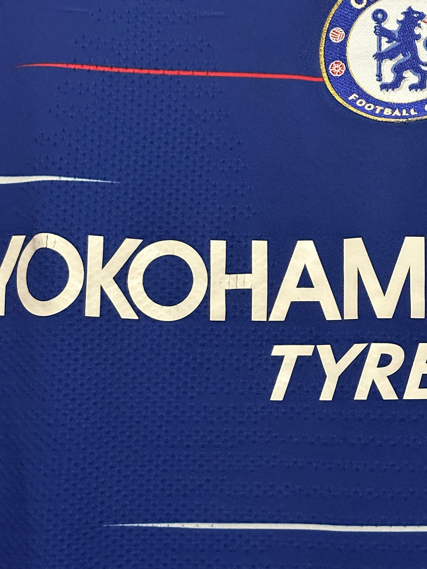 Eden Hazard Chelsea FC 2018-19 Vaporknit home football shirt (M)