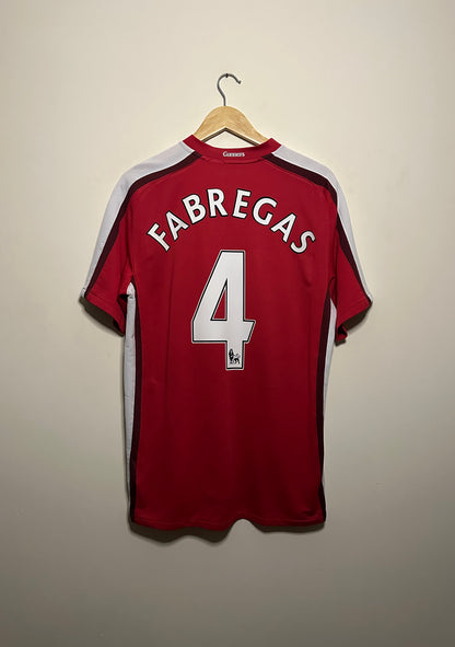 Cesc Fabregas Arsenal FC 2009-10 home football shirt (M)