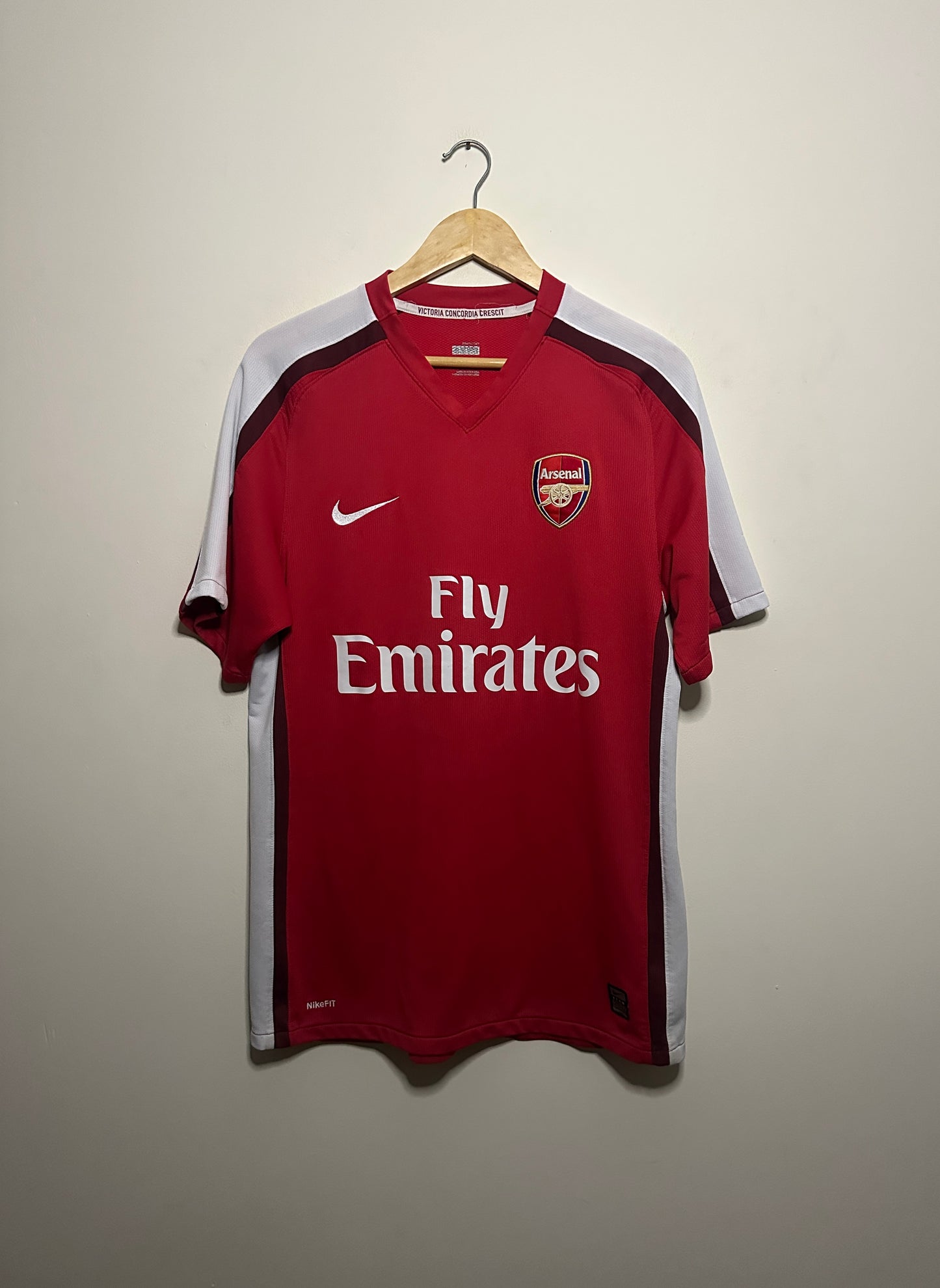 Cesc Fabregas Arsenal FC 2009-10 home football shirt (M)