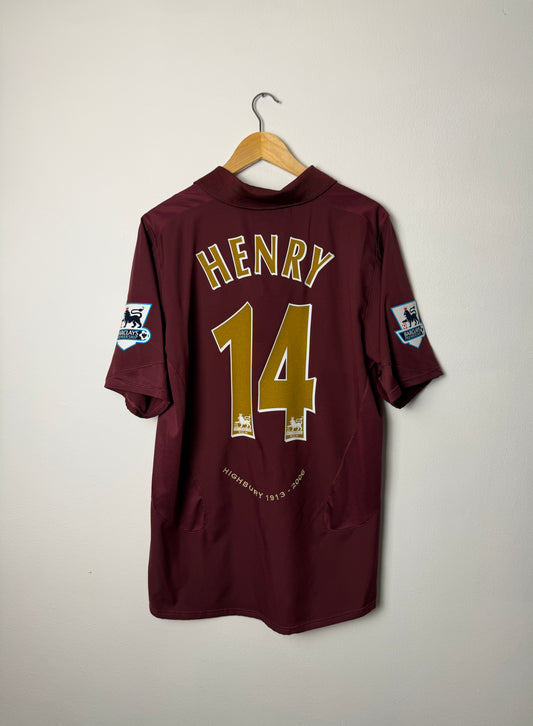 Thierry Henry Arsenal FC 2005-06 home football shirt (L)