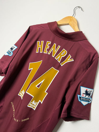Thierry Henry Arsenal FC 2005-06 home football shirt (L)