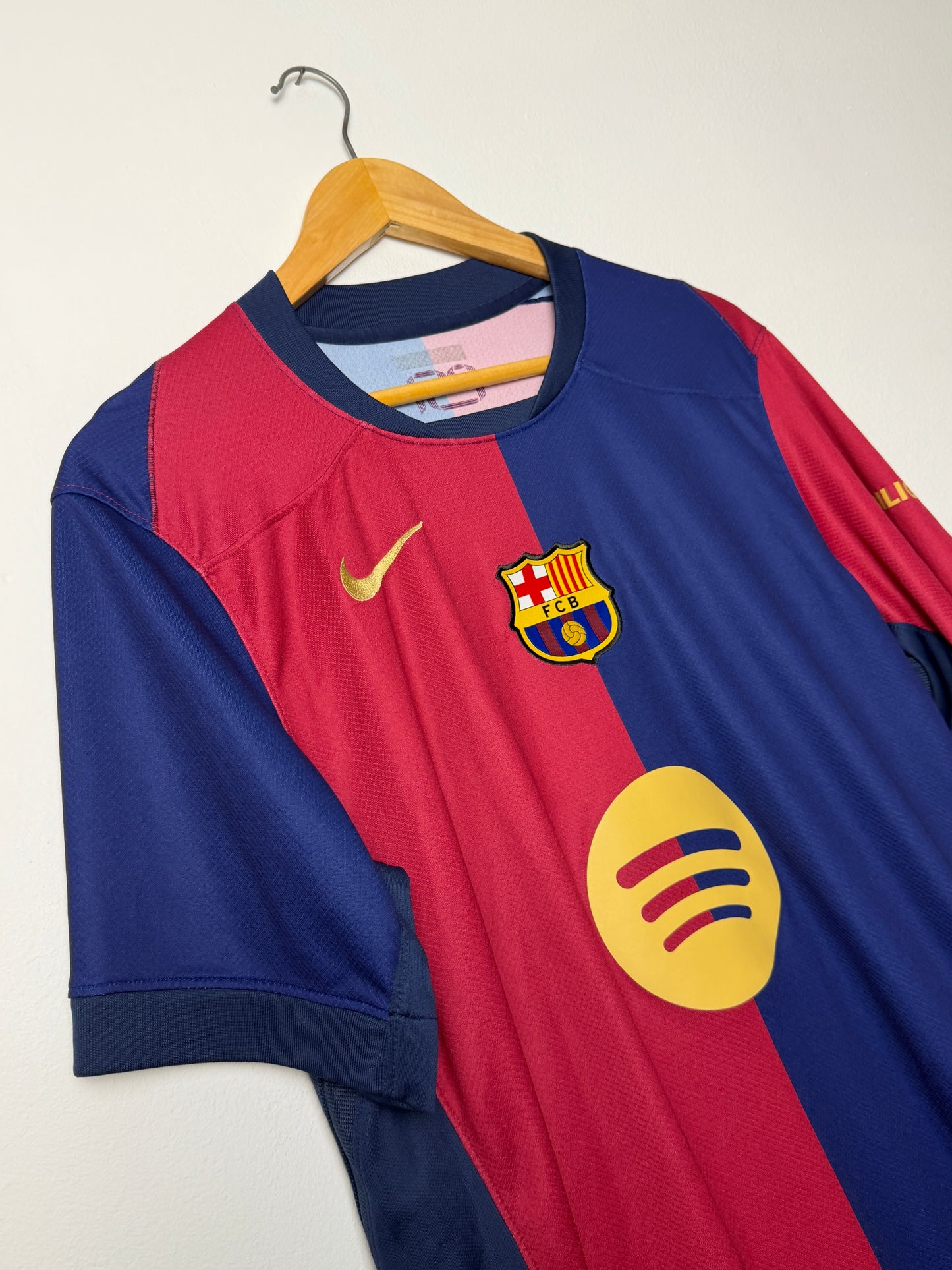 Lamine Yamal FC Barcelona 2024-25 home football shirt (L)