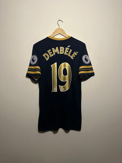 Moussa Dembele Tottenham Hotspur 2016-17 away football shirt (M)