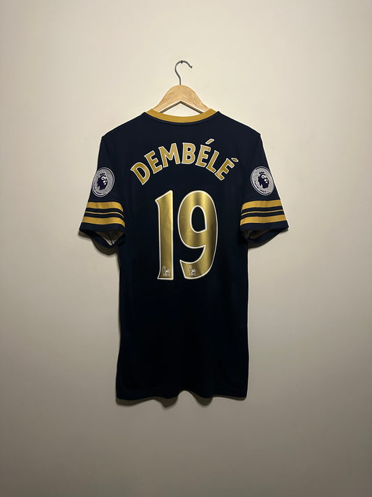Moussa Dembele Tottenham Hotspur 2016-17 away football shirt (M)