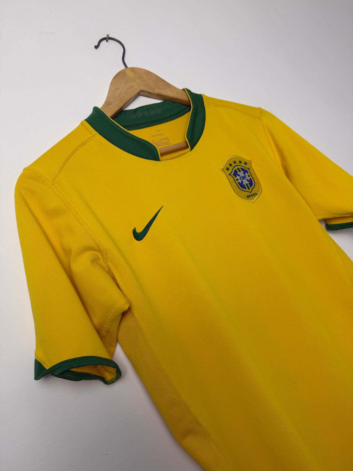 Brazil 2006 home football shirt (XLY)