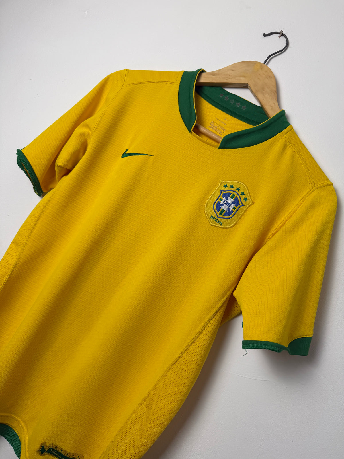Brazil 2006 home football shirt (XLY)