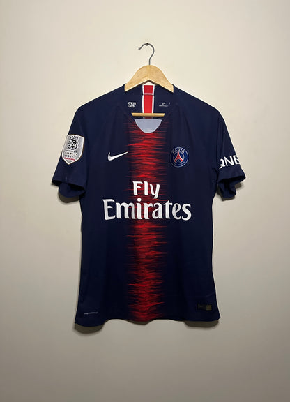Neymar JR PSG 2018-19 Vaporknit home football shirt (M)