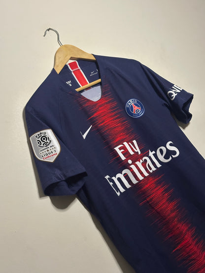 Neymar JR PSG 2018-19 Vaporknit home football shirt (M)
