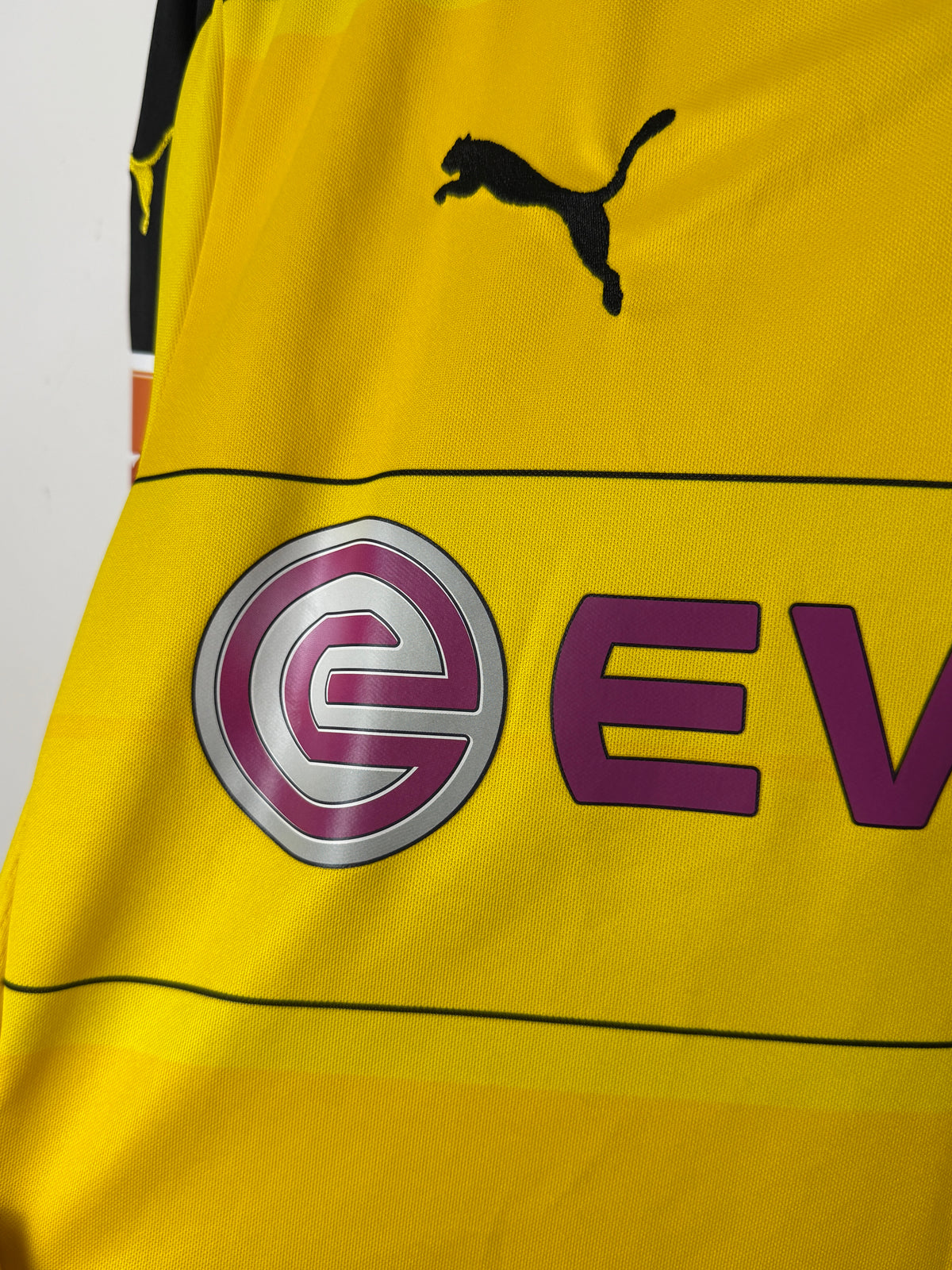 Marco Reus Borussia Dortmund 2015-16 long sleeve home football shirt (M)