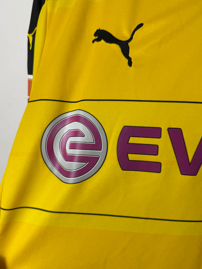 Marco Reus Borussia Dortmund 2015-16 long sleeve home football shirt (M)