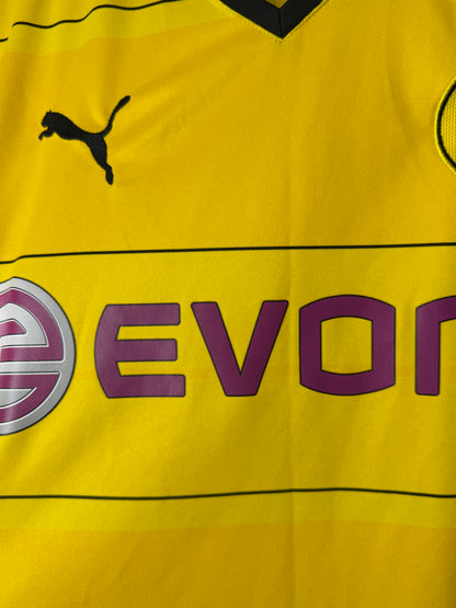 Marco Reus Borussia Dortmund 2015-16 long sleeve home football shirt (M)