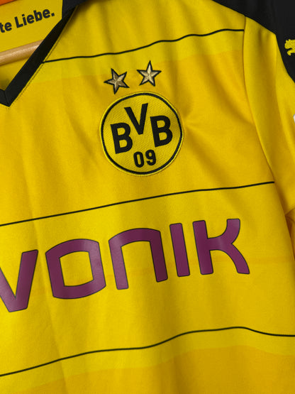 Marco Reus Borussia Dortmund 2015-16 long sleeve home football shirt (M)