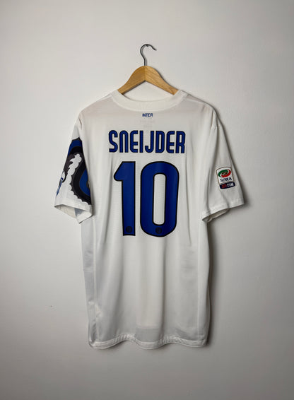 Wesley Sneijder Inter Milan 2010-11 away football shirt (XL)