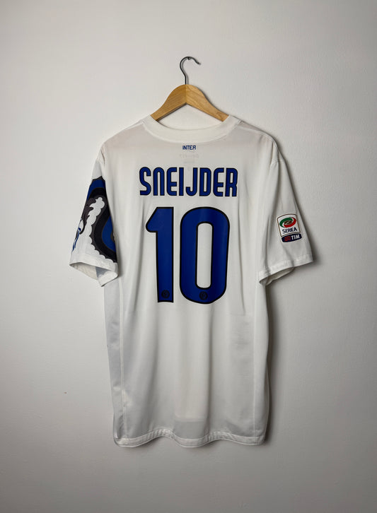 Wesley Sneijder Inter Milan 2010-11 away football shirt (XL)
