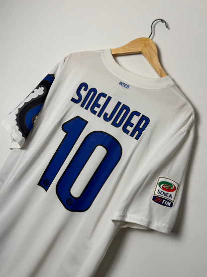 Wesley Sneijder Inter Milan 2010-11 away football shirt (XL)