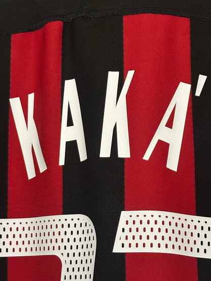 Kaka AC Milan 2003-04 long sleeve home football shirt (L)