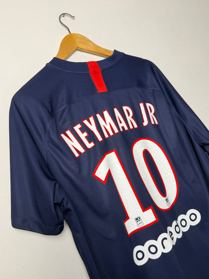 Neymar JR PSG 2019-20 home football shirt (XL)