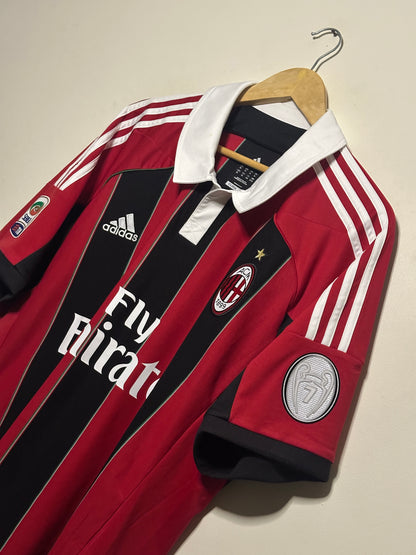Mario Balotelli AC Milan 2012-13 Home football shirt (XL)