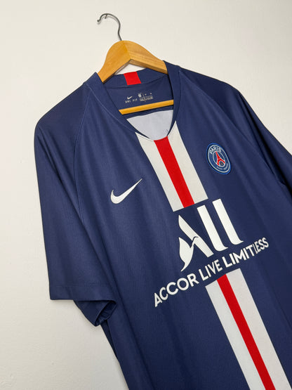 Neymar JR PSG 2019-20 home football shirt (XL)