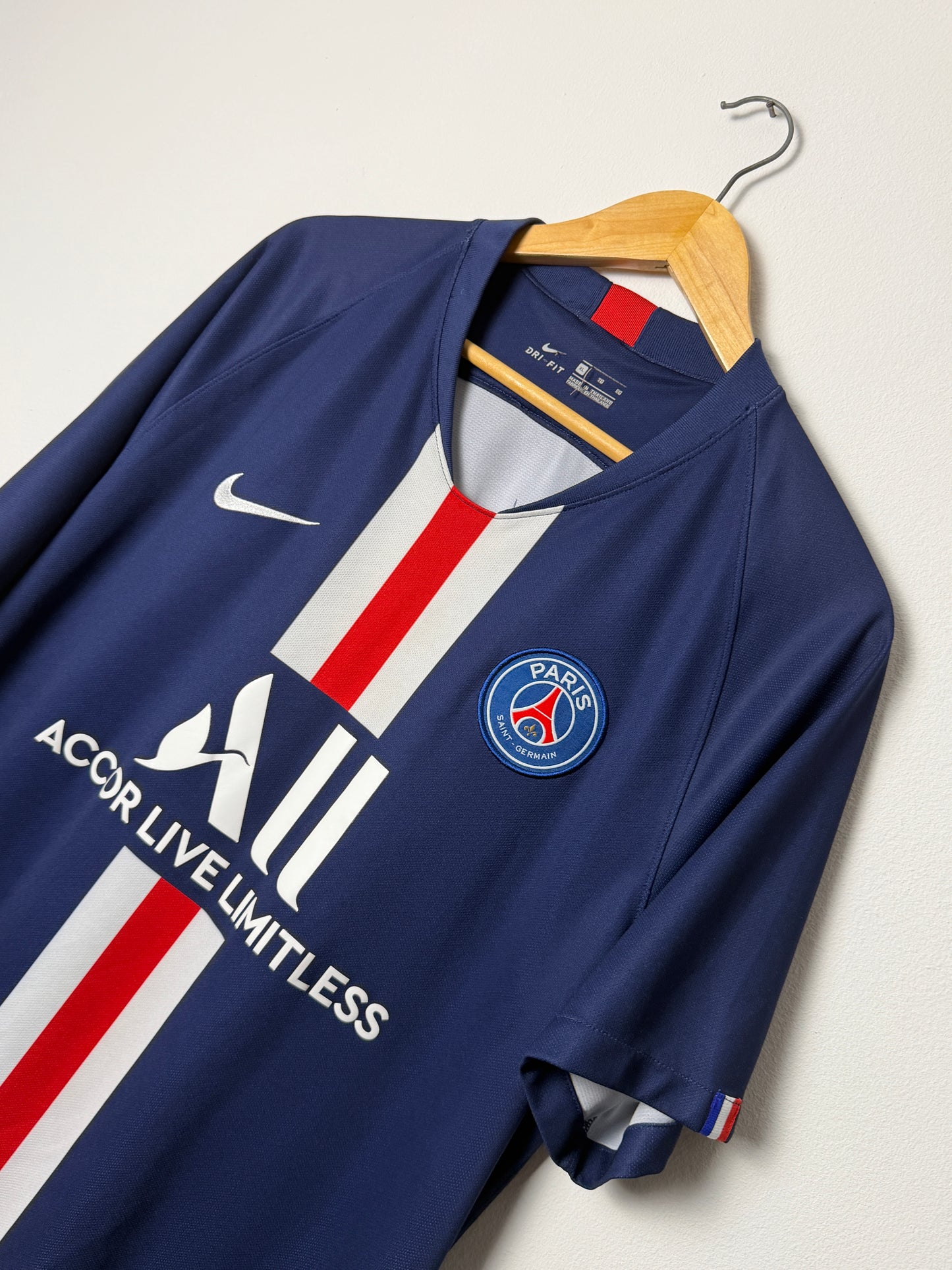 Neymar JR PSG 2019-20 home football shirt (XL)